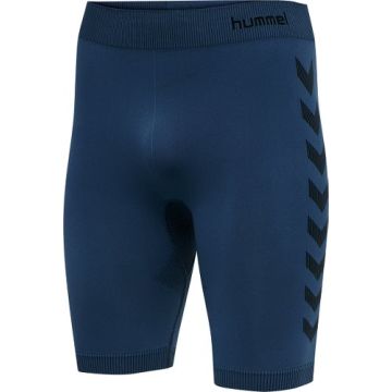 Hummel First Seamless Short Tights til voksne - DARK DENIM