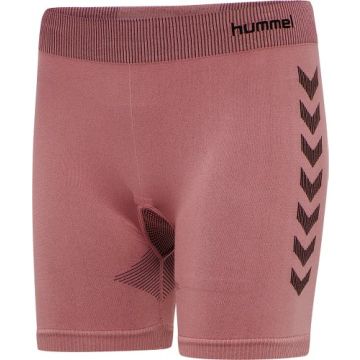 Hummel First Seamless Short Tights til kvinder -DUSTY ROSE