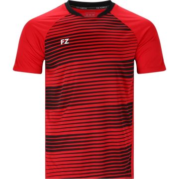 Forza Lester Badminton t-shirt -Chinese Red