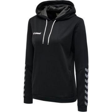 Hummel hmlAUTHENTIC poly hoodie til kvinder - Sort