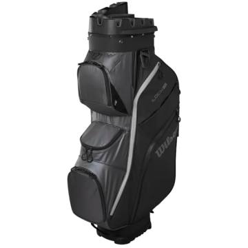 Wilson I-LOCK Vandtæt golfbag - Sort/Grå