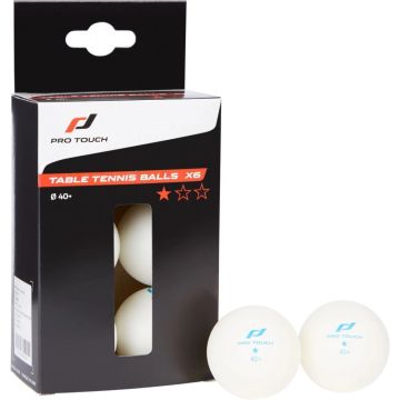Pro Touch PRO 1 Bordtennisbold - 6 stk. pakke