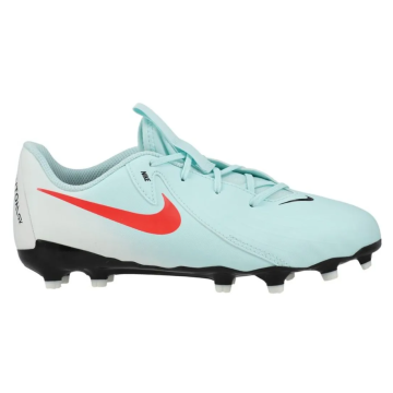 Nike Phantom GX II Academy FG/MG - Junior Fodboldstøvler - Hvid/Blå/Rød
