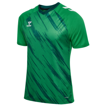 Hummel Match Triump Spillertrøje til voksne - Grøn/Sort