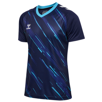 Hummel Match Triump Spillertrøje til voksne - Marine/Lyseblå 