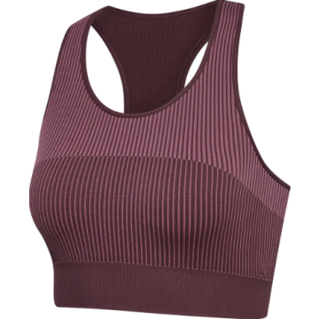 Hummel Yoga Seamless Crop Top - Fudge
