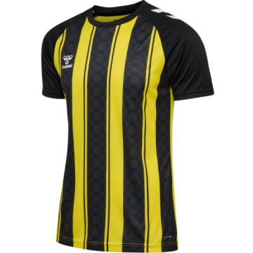 Hummel Match Striped Spilletrøje til børn - Gul/Sort