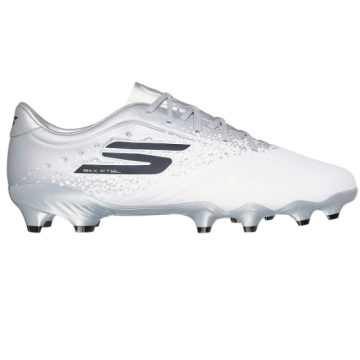 Skechers Razor 1.5 Academy FG Fodboldstøvler - Hvid/Sølv