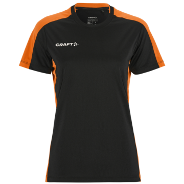 Craft Evolve 2.0 Contrast Spilletrøje til kvinder - Black/Orange