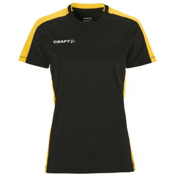 Craft Evolve 2.0 Contrast Spilletrøje til kvinder - Black/Sweden Yellow