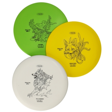 Rezo Starter Disc Golf Sæt - 3stk i ét sæt