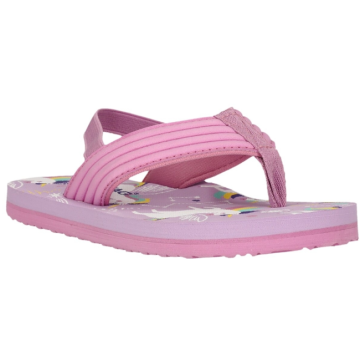 ZigZag Carmon Flip Flop's m. hælstøtte til børn - Violet Tulip