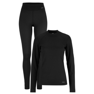 Craft Baselayer Set - Skiundertøj til kvinder - Sort