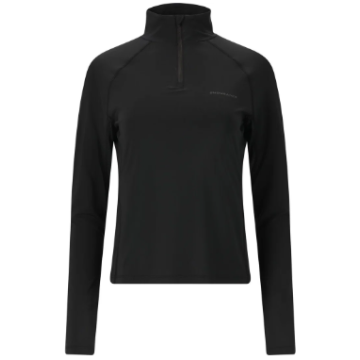 Endurance Chrissie Half Zip Løbetrøje til kvinder - Sort