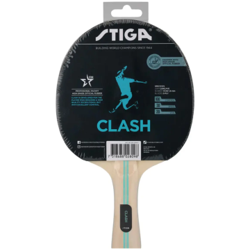 Stiga Hobby Clash 1-Stjernet Bordtennisbat 
