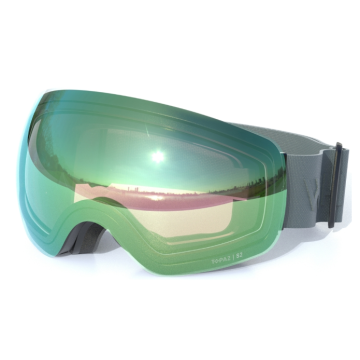 Whistler Morgins Topaz III Spherical Skibriller - North Atlantic / Rainforrest