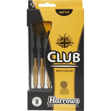 HARROWS SOFTIP CLUB BRASS DARTS til elektronisk dart