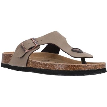 CRUZ Barns kork tåsandal til kvinder - Timber Wolf