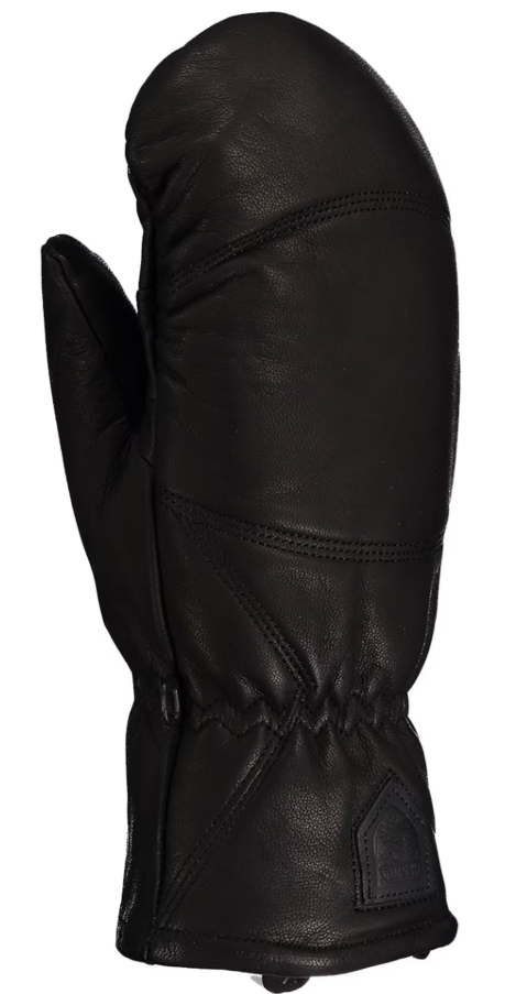 Hestra Leather Box Luffer til voksne - X-Large - Sort