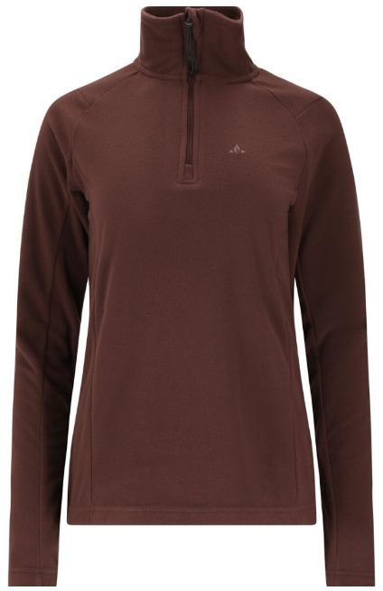 Whistler Fendris Half Zip Skipulle til kvinder Fudge - 40 - Bordeaux